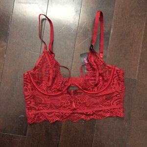La Senza red bra